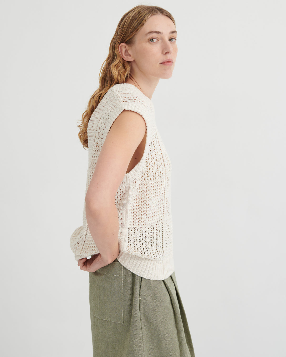 Kowtow Verse Top - Ecru