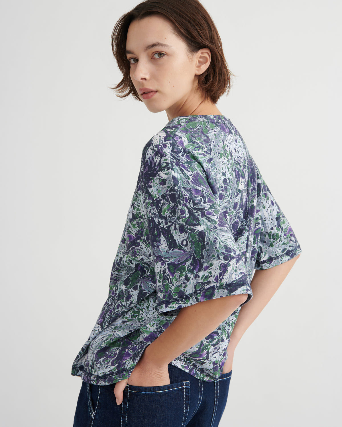 Kowtow Montage Tee - Marbled