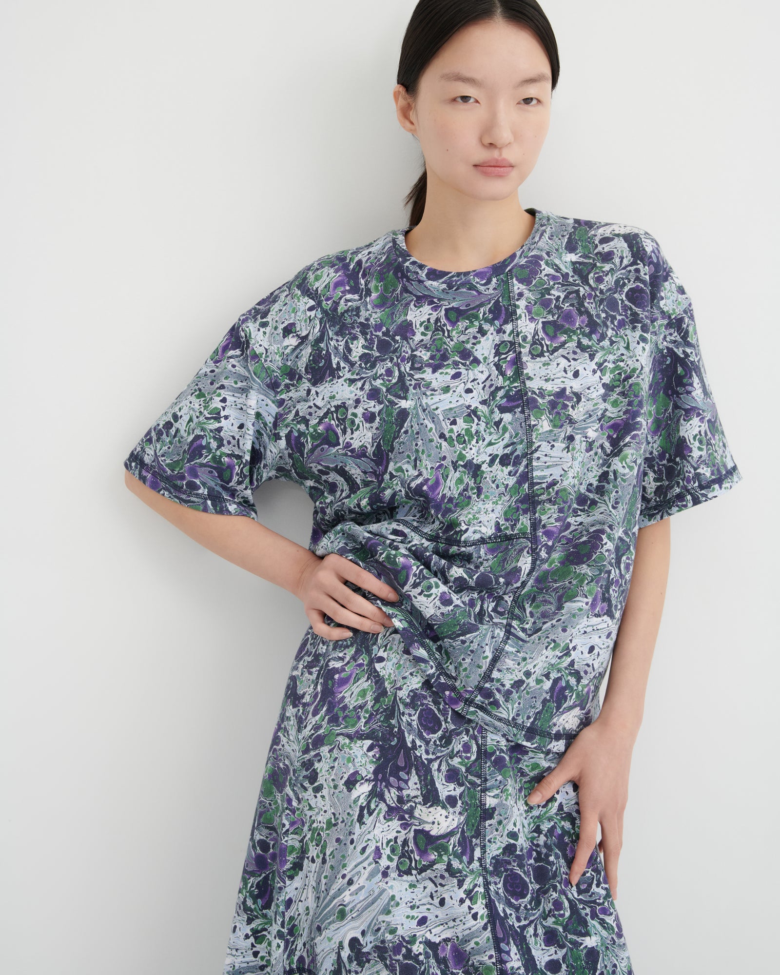 Kowtow Montage Tee - Marbled