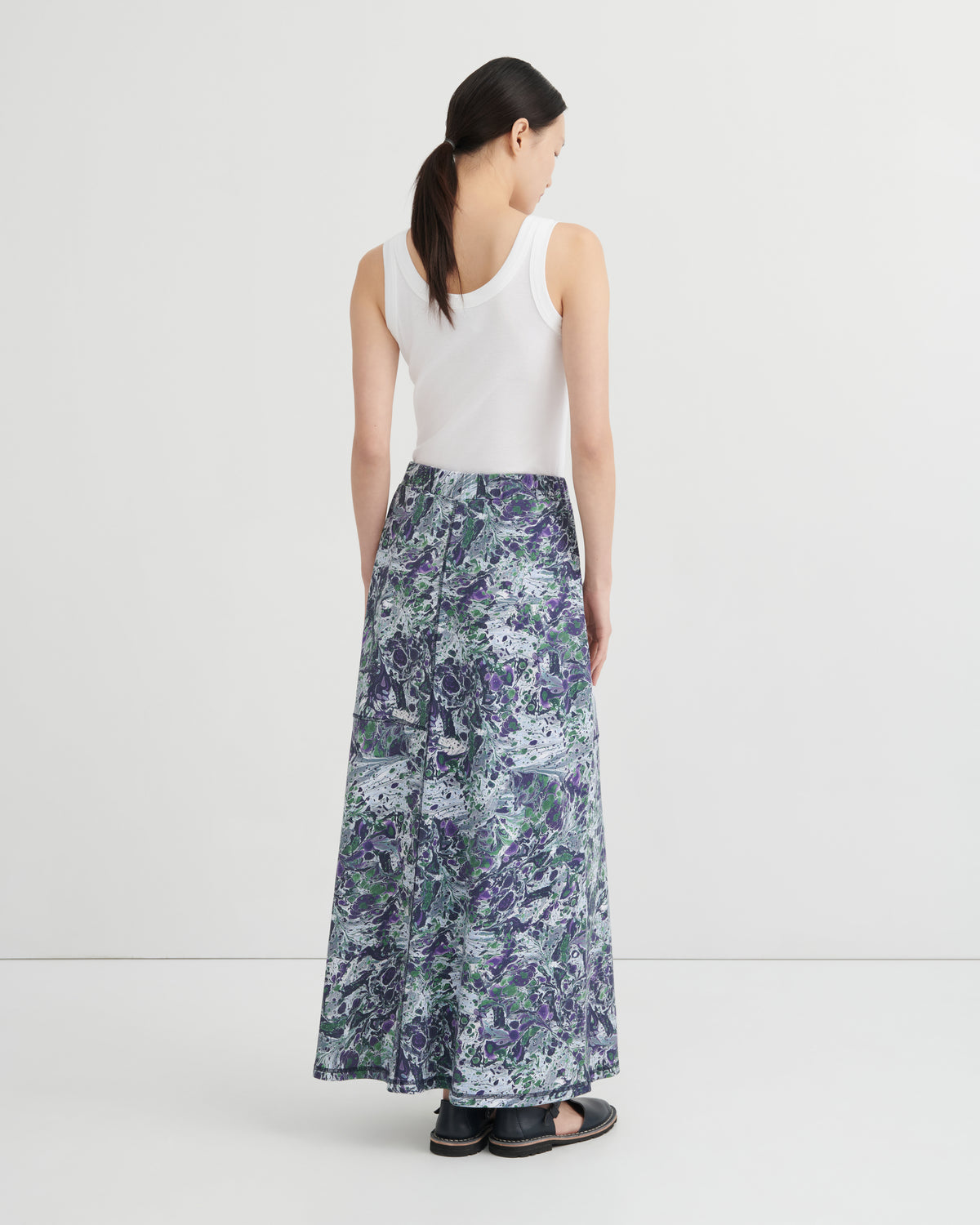 Kowtow Montage Skirt - Marbled