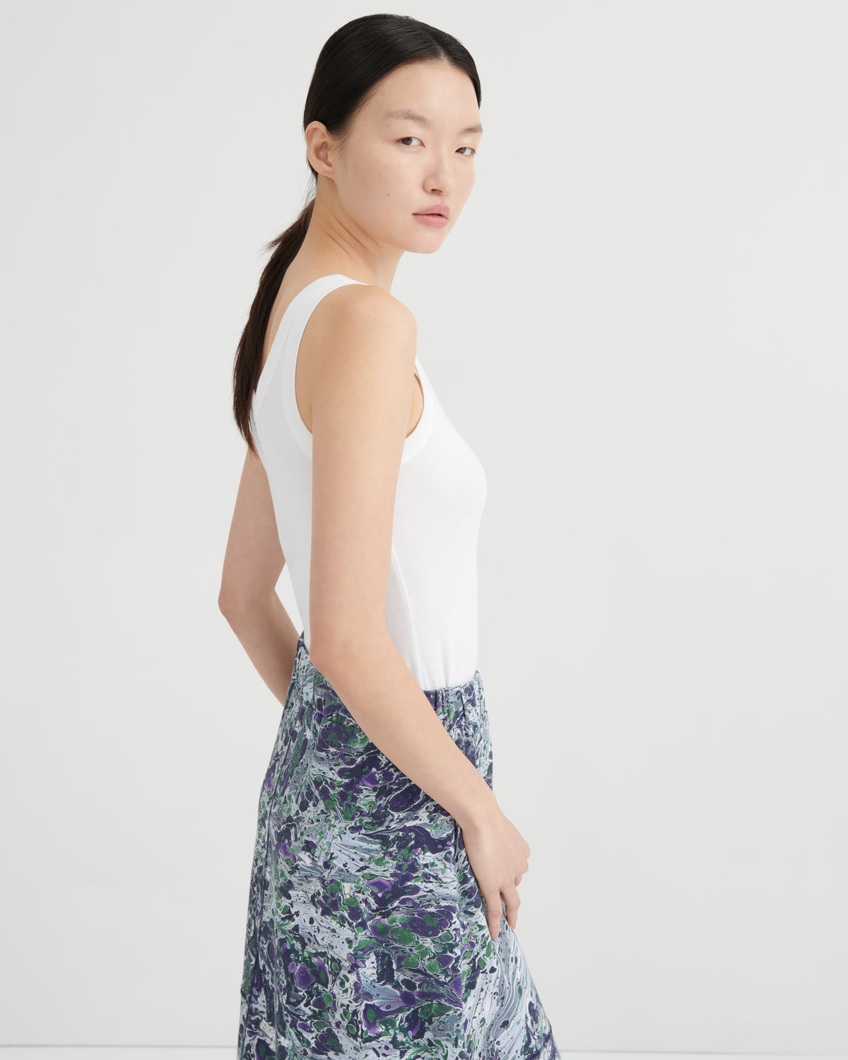 Kowtow Montage Skirt - Marbled