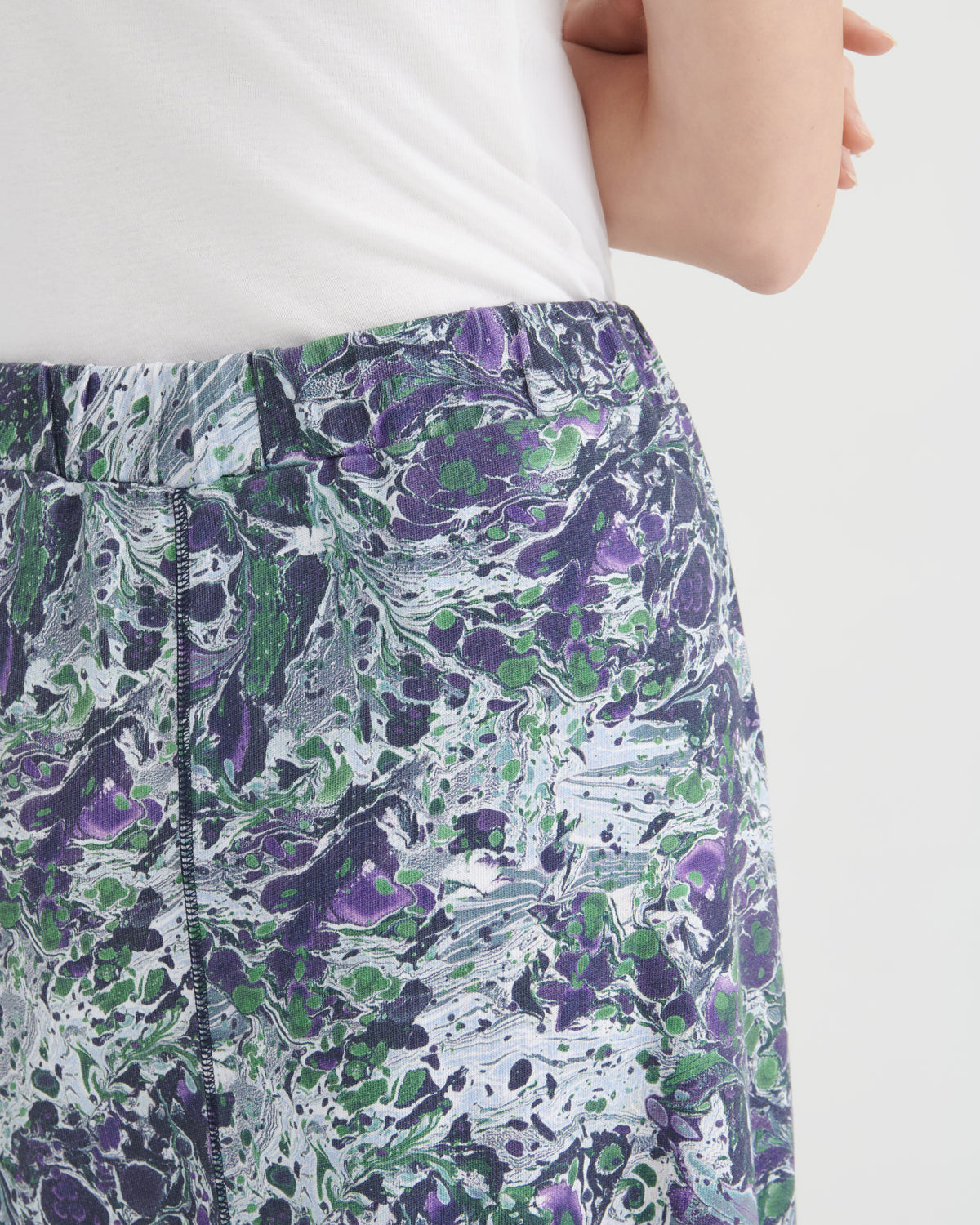 Kowtow Montage Skirt - Marbled