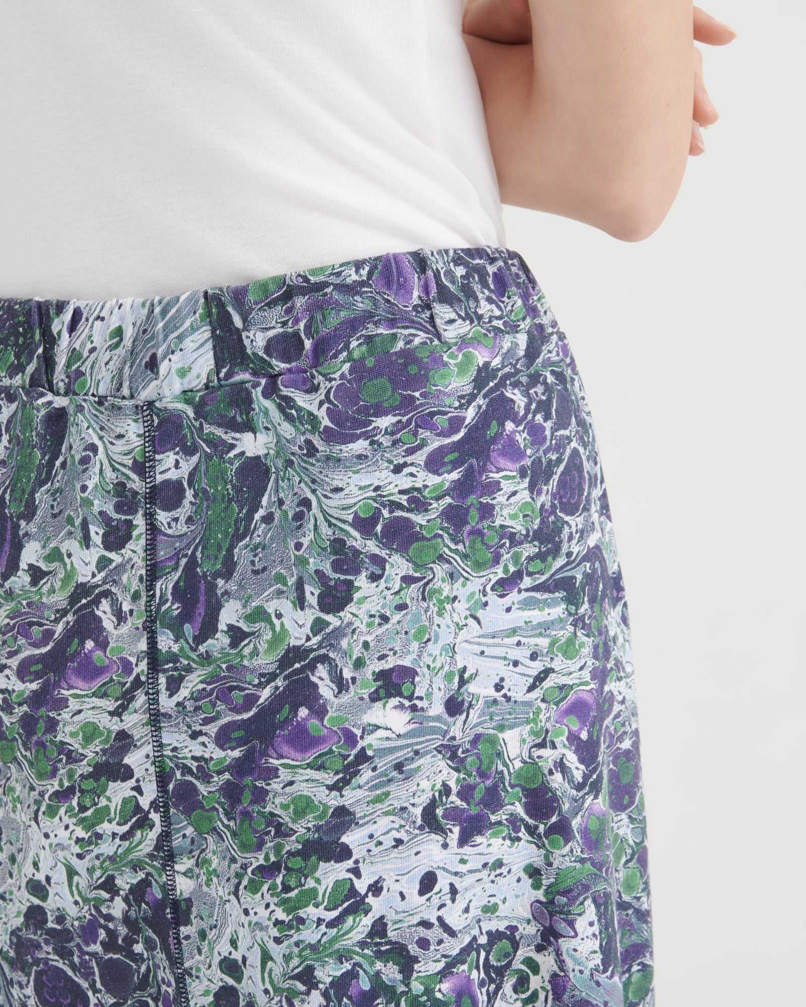 Kowtow Montage Skirt - Marbled