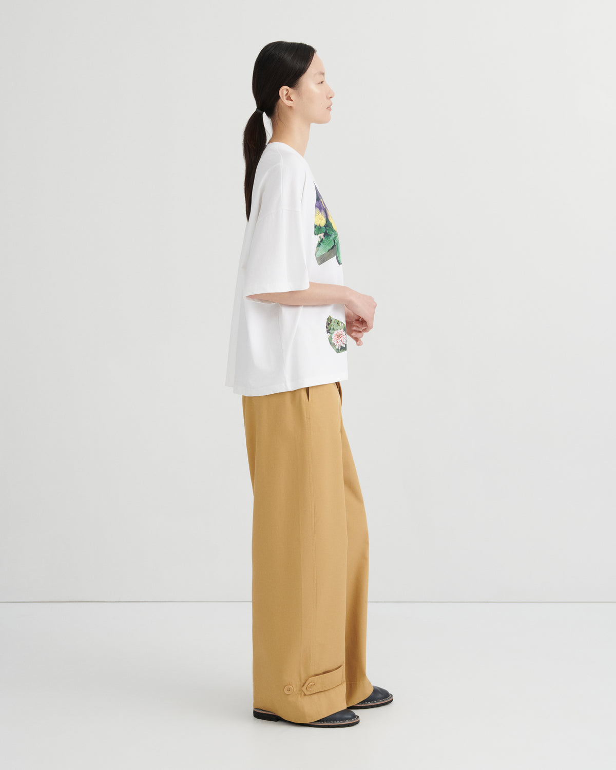 Kowtow Decoupage Tee - White