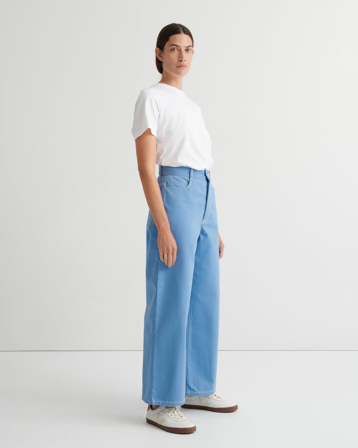 Kowtow Sailor Jeans - Sky Denim