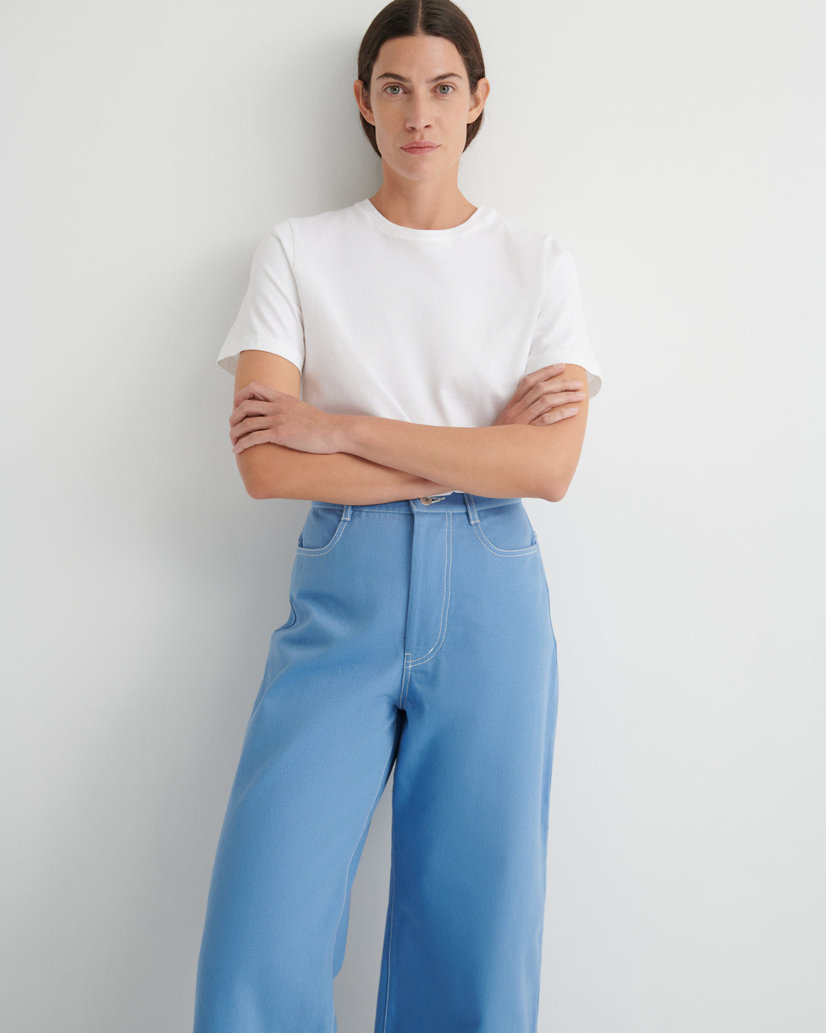 Kowtow Sailor Jeans - Sky Denim