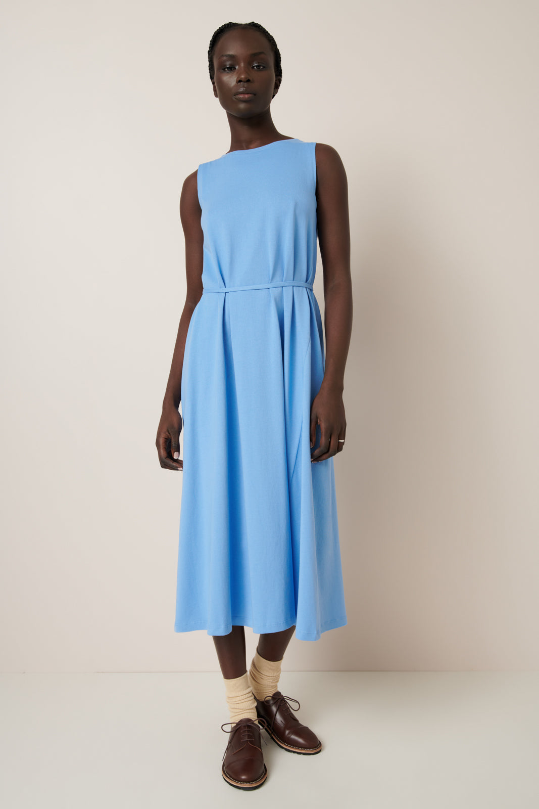 Kowtow Tank Swing Dress - Skyline
