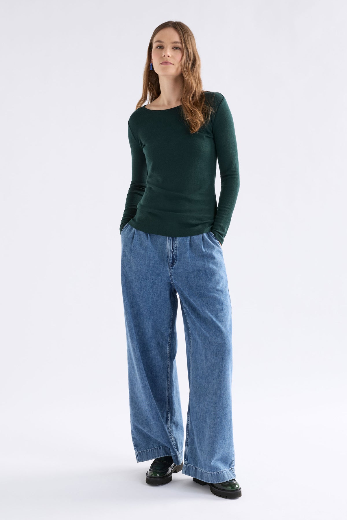 Elk Merino Wool Skin - Dark Pine