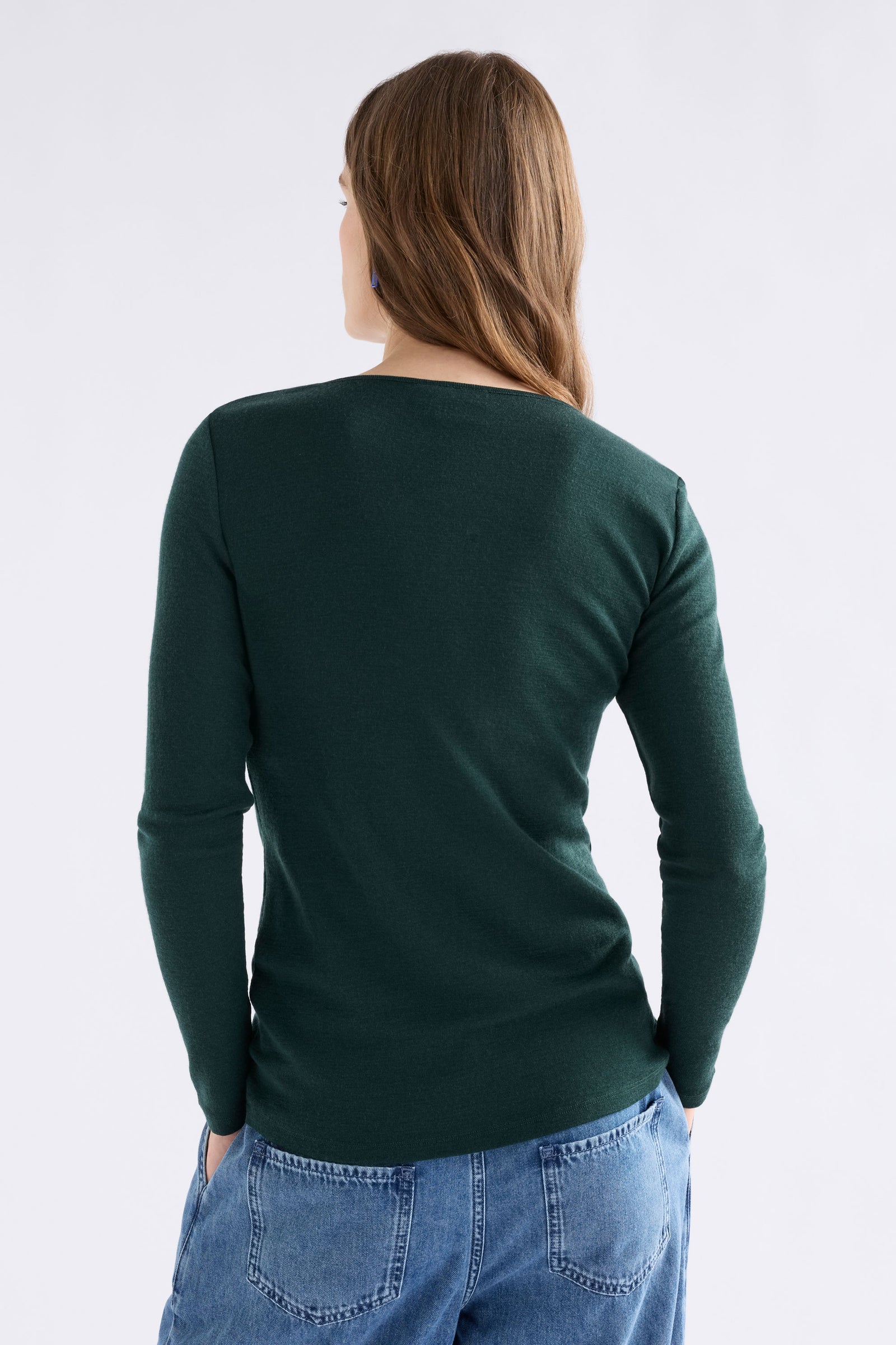 Elk Merino Wool Skin - Dark Pine