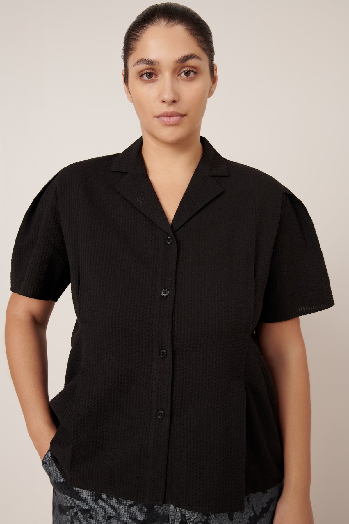Kowtow Essence Blouse - Black
