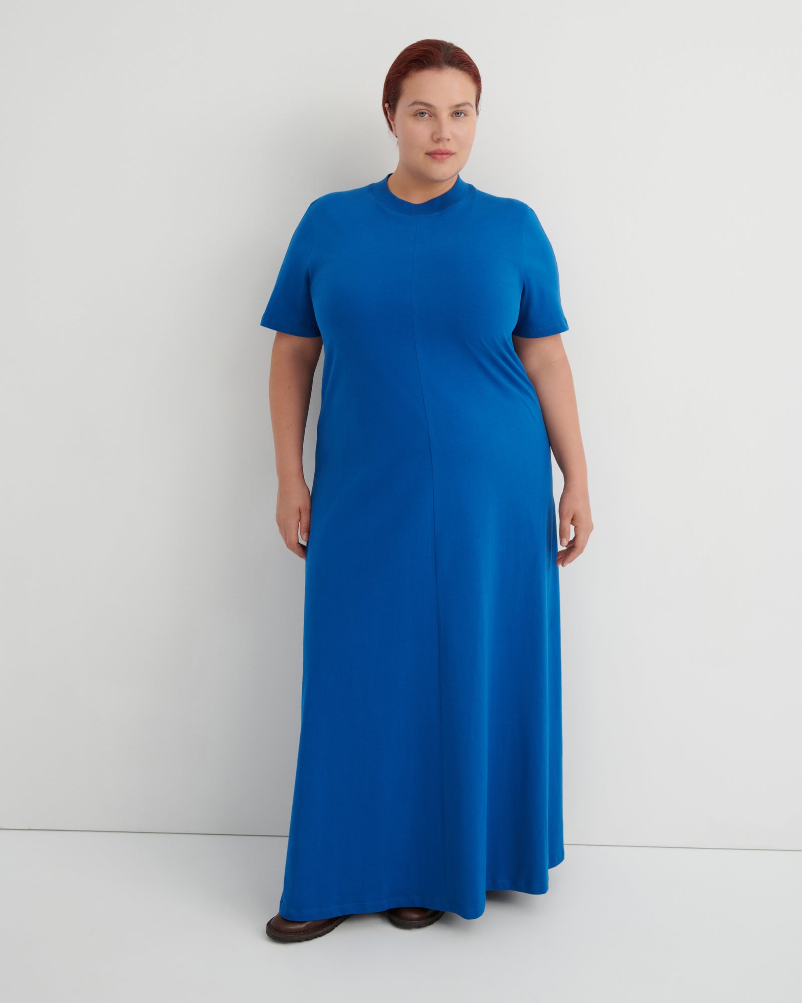 Kowtow Topic Dress - Blue Orchid