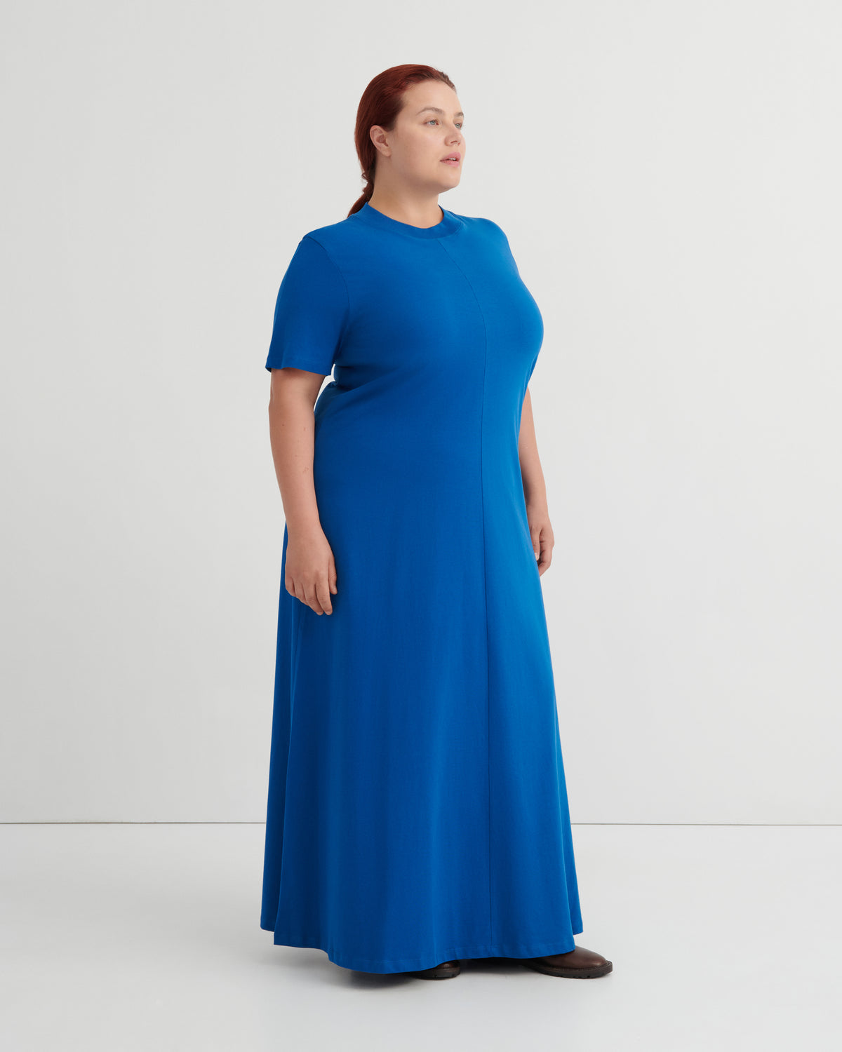 Kowtow Topic Dress - Blue Orchid