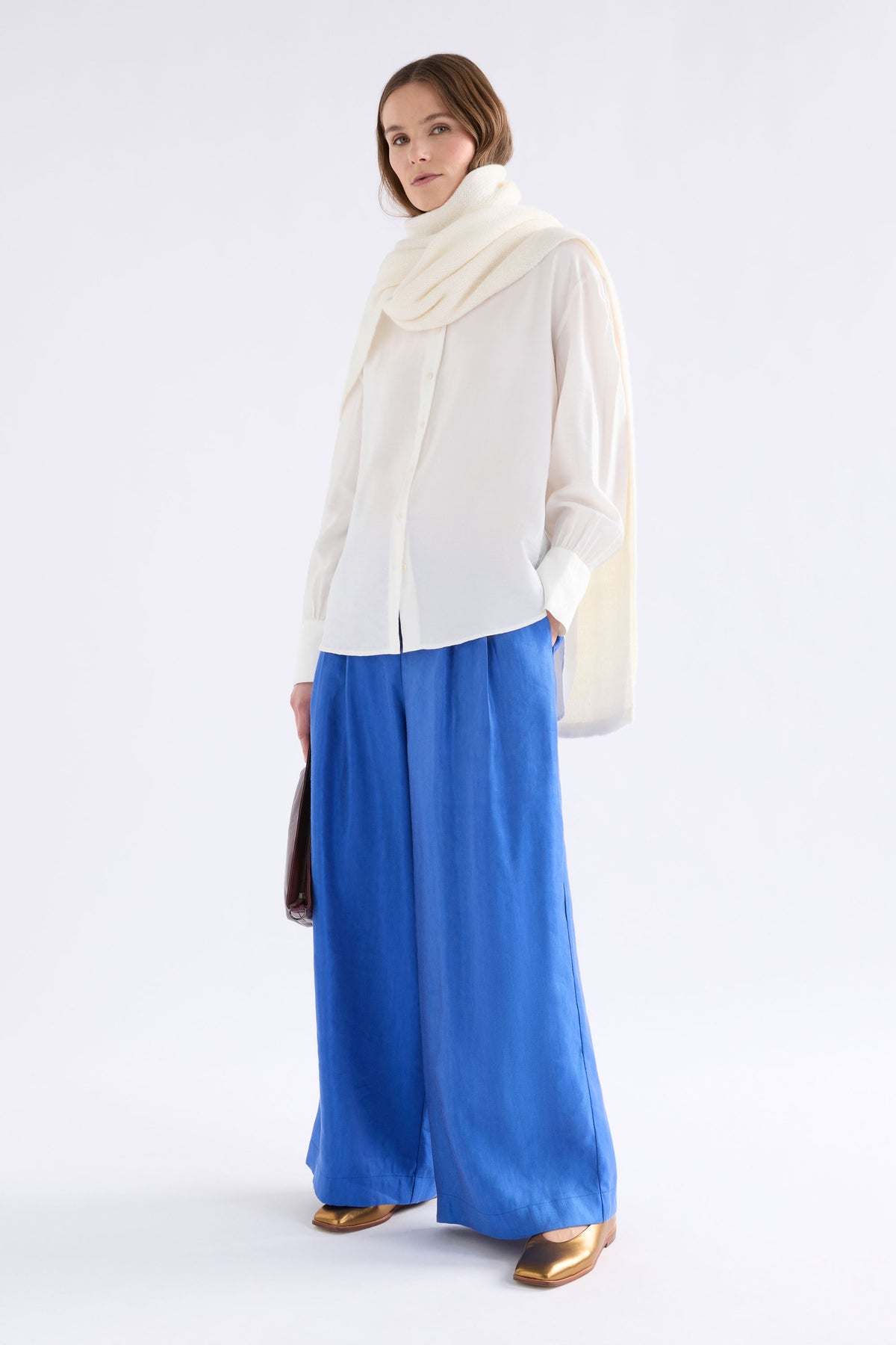 Elk Fine Agna Scarf - Off White