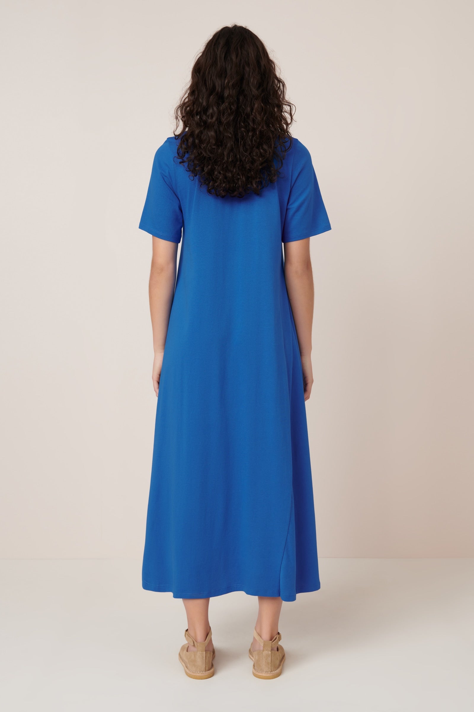 Kowtow T-Shirt Swing Dress - Azure