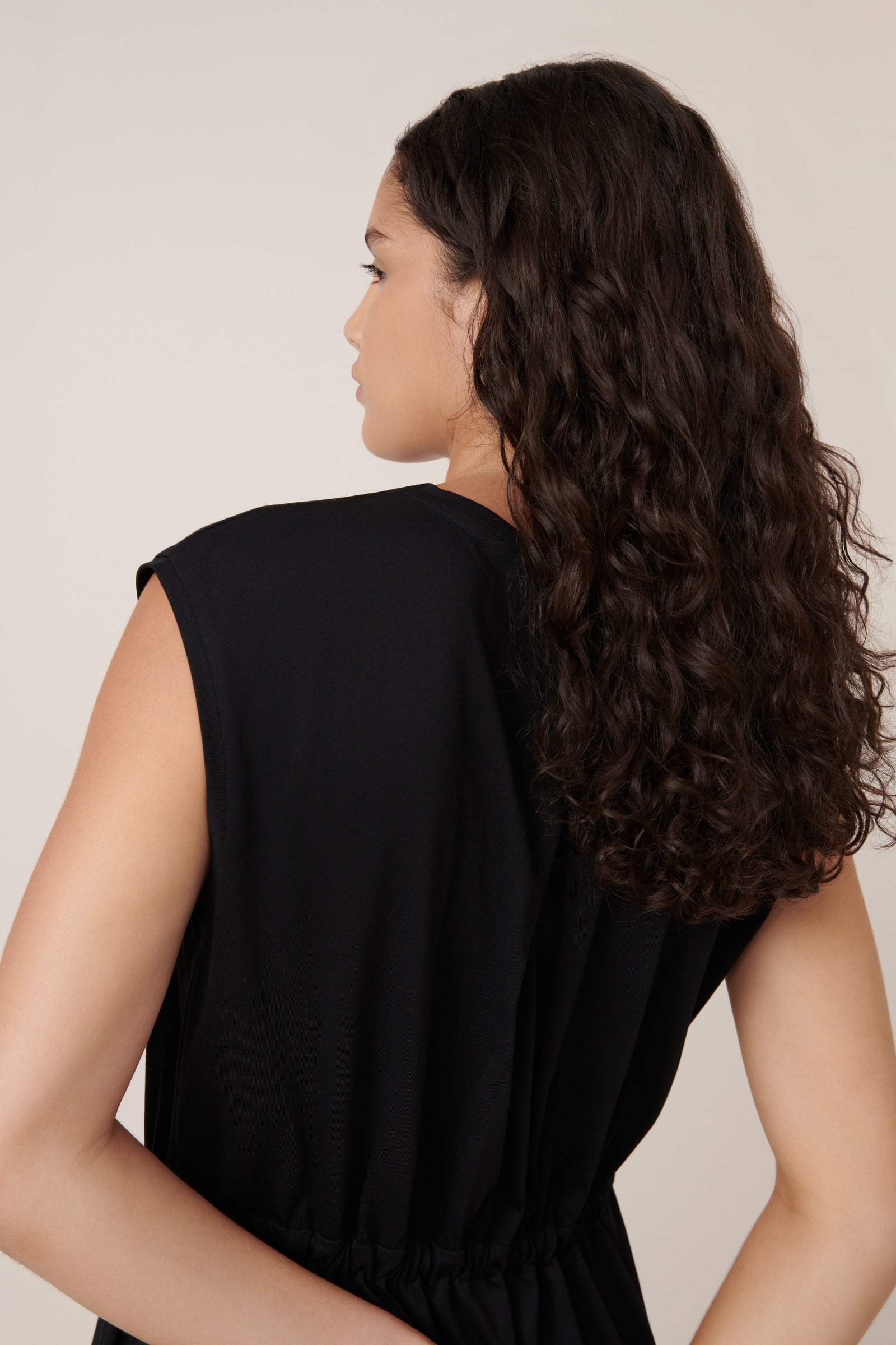 Kowtow Wave Dress - Black