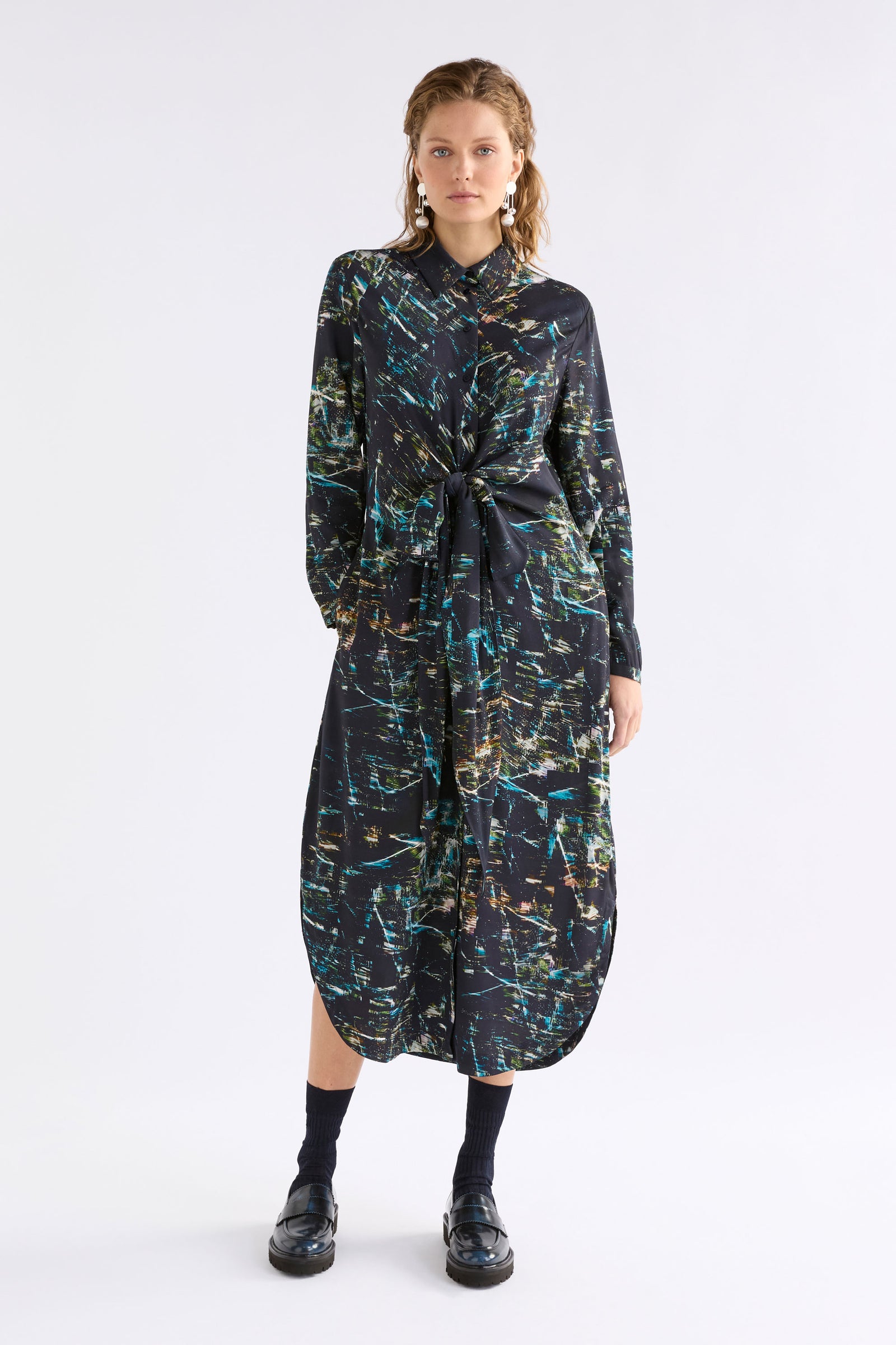 Elk Kallio Dress - Norda print