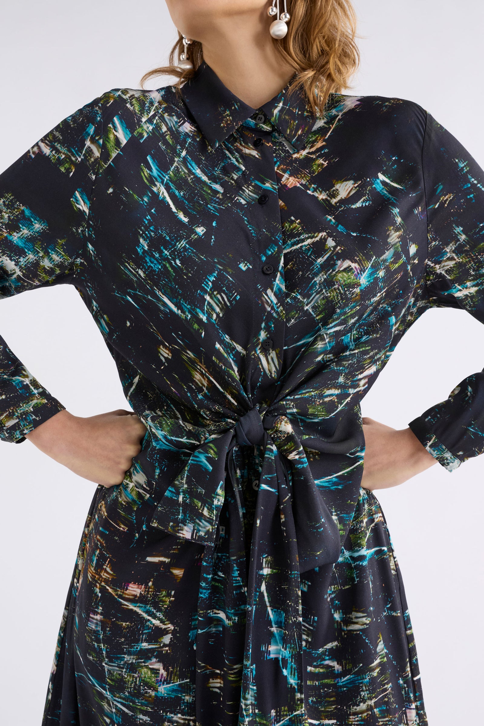 Elk Kallio Dress - Norda print