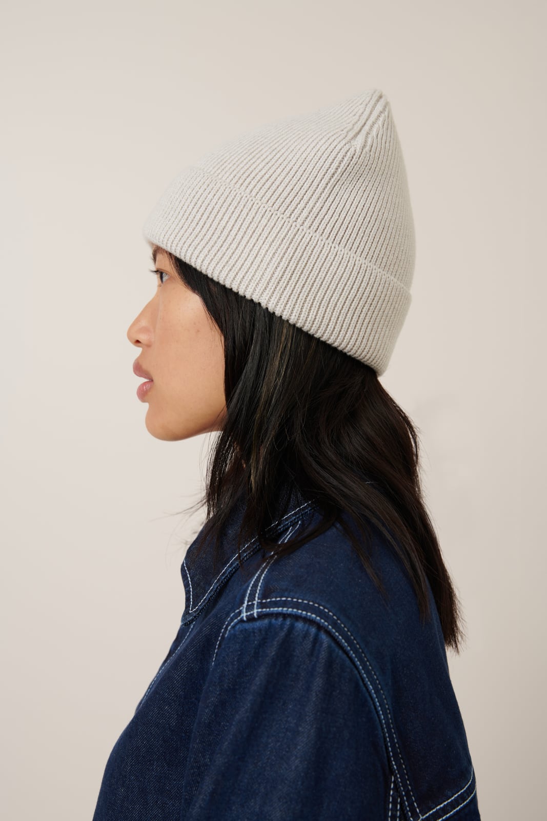 Kowtow Beanie - Oat Melange