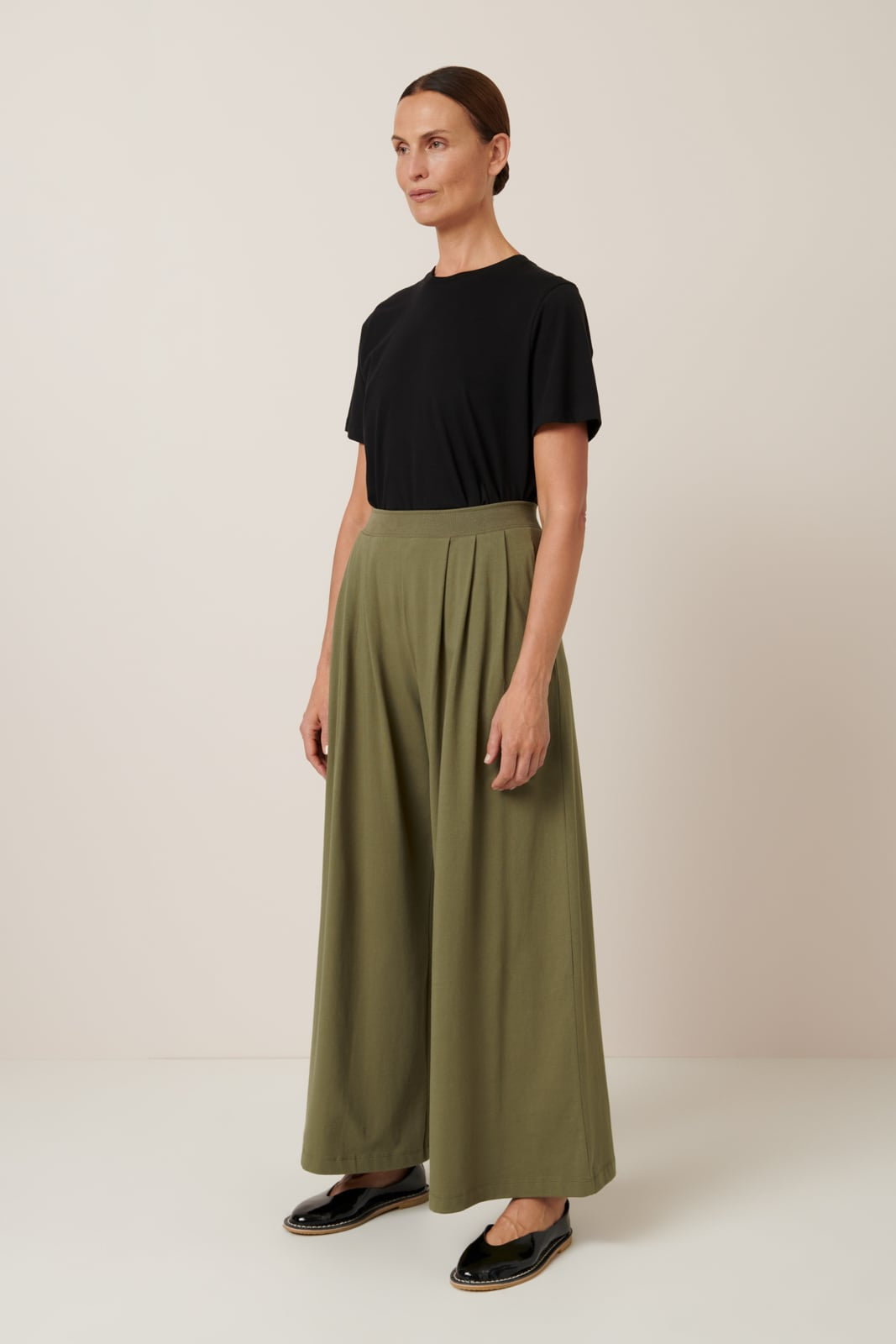 Kowtow Drape Pant - Cedar