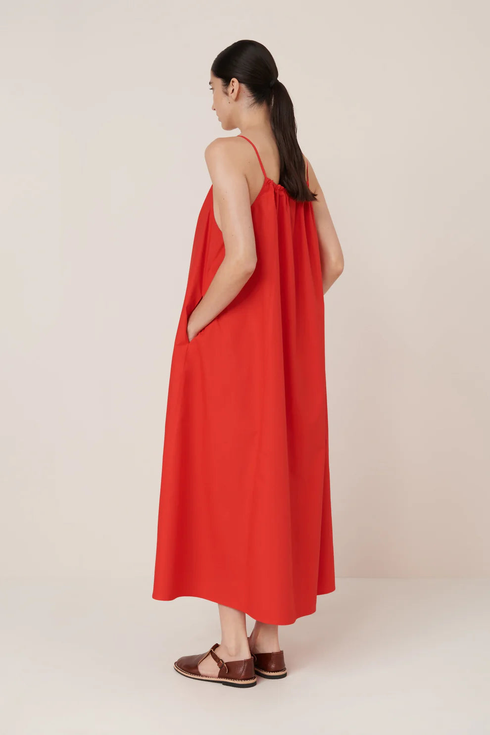 Kowtow Sway Dress - Scarlet