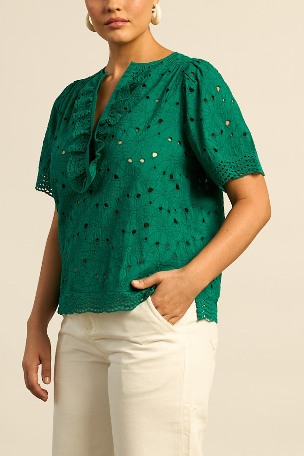 Zoe Kratzmann Vantage Top - Emerald