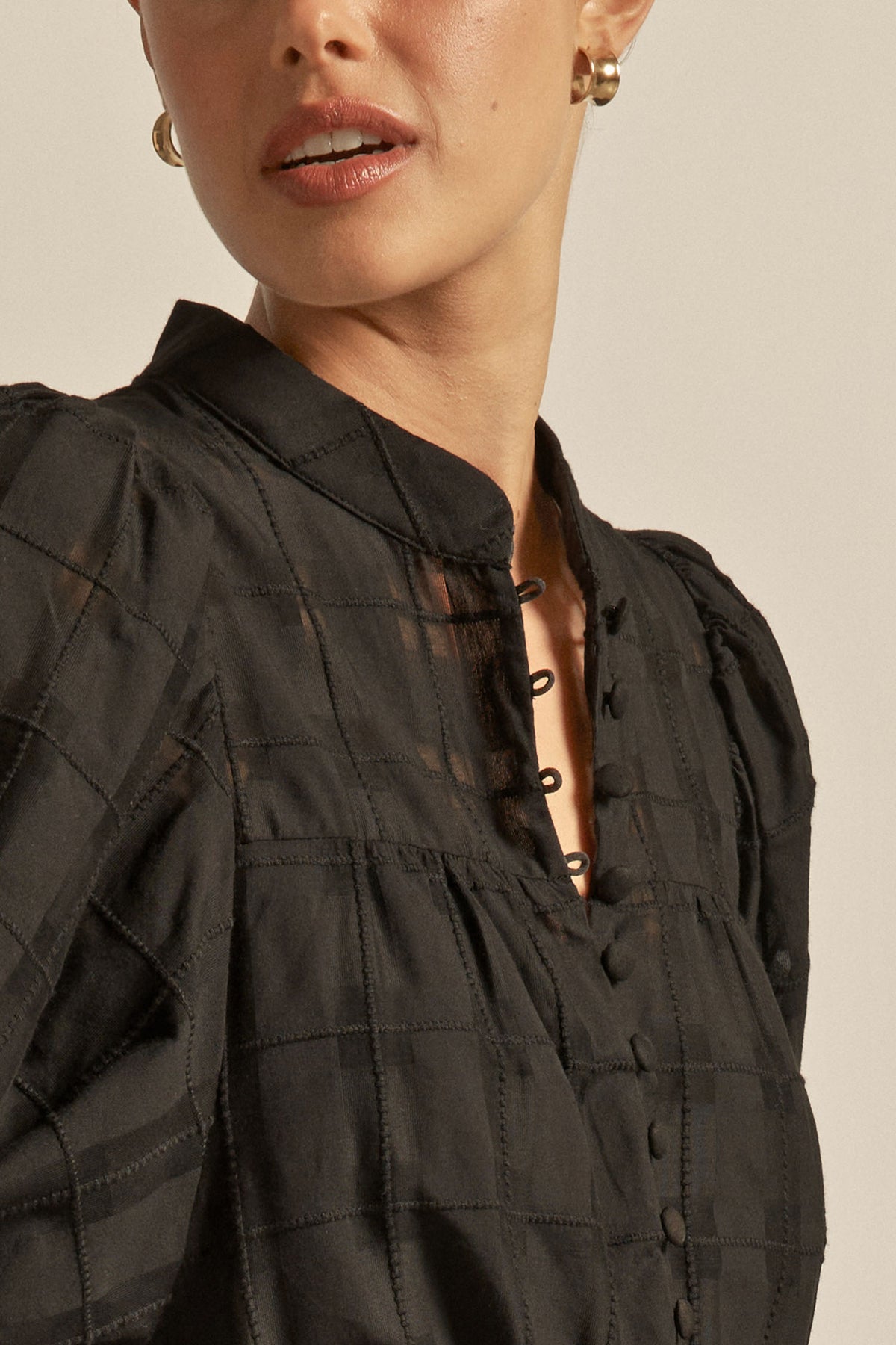 Zoe Kratzmann Vesper Dress - Black Check