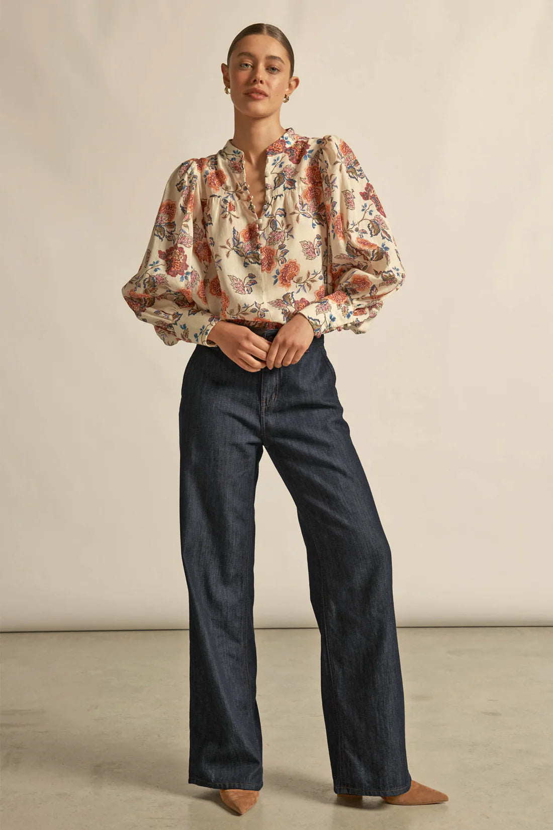 Zoe Kratzmann Stir Top - Heirloom Bloom