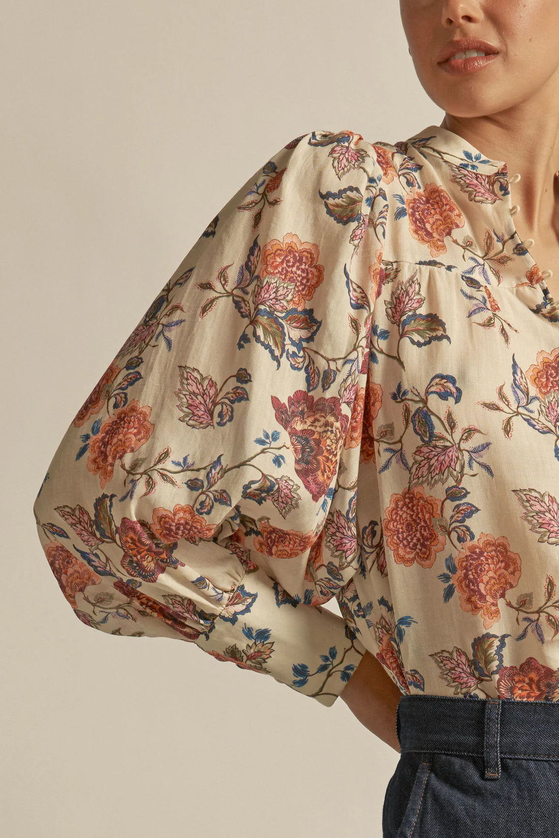 Zoe Kratzmann Stir Top - Heirloom Bloom