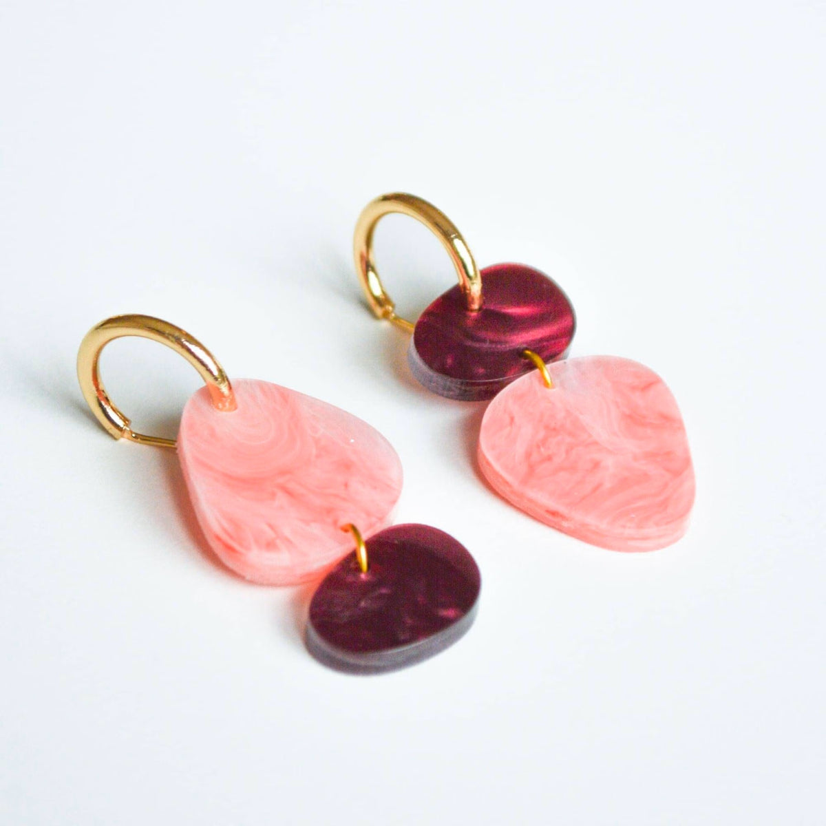 Hagen &amp; Co Dune Earrings - Coral