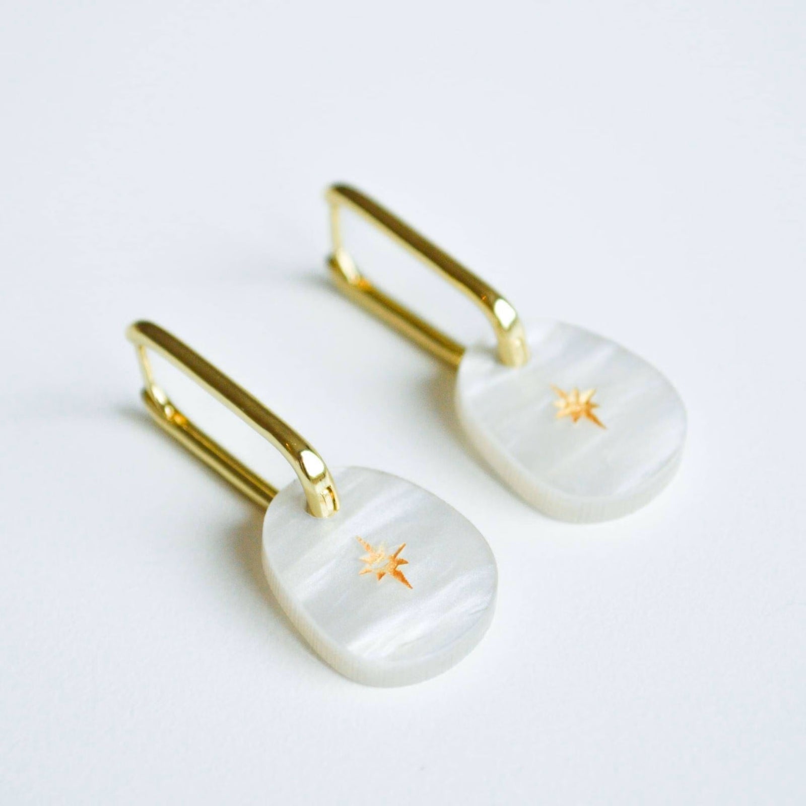 Hagen & Co Starlight Earrings - Pearl