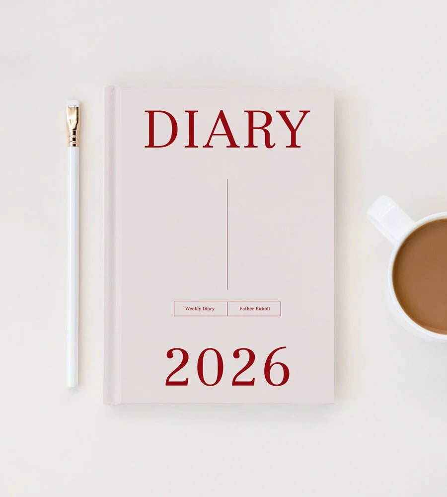 Father Rabbit 2026 Weekly Diary - Dusk