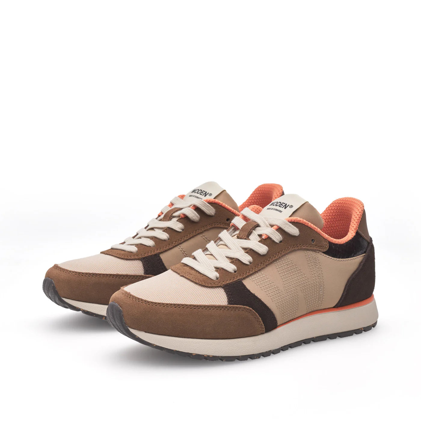 Woden Ronja Sneaker - Coffee Cream Multi