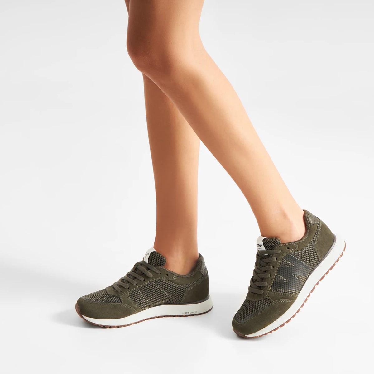 Woden Ronja Icon Sneaker - Dark Olive
