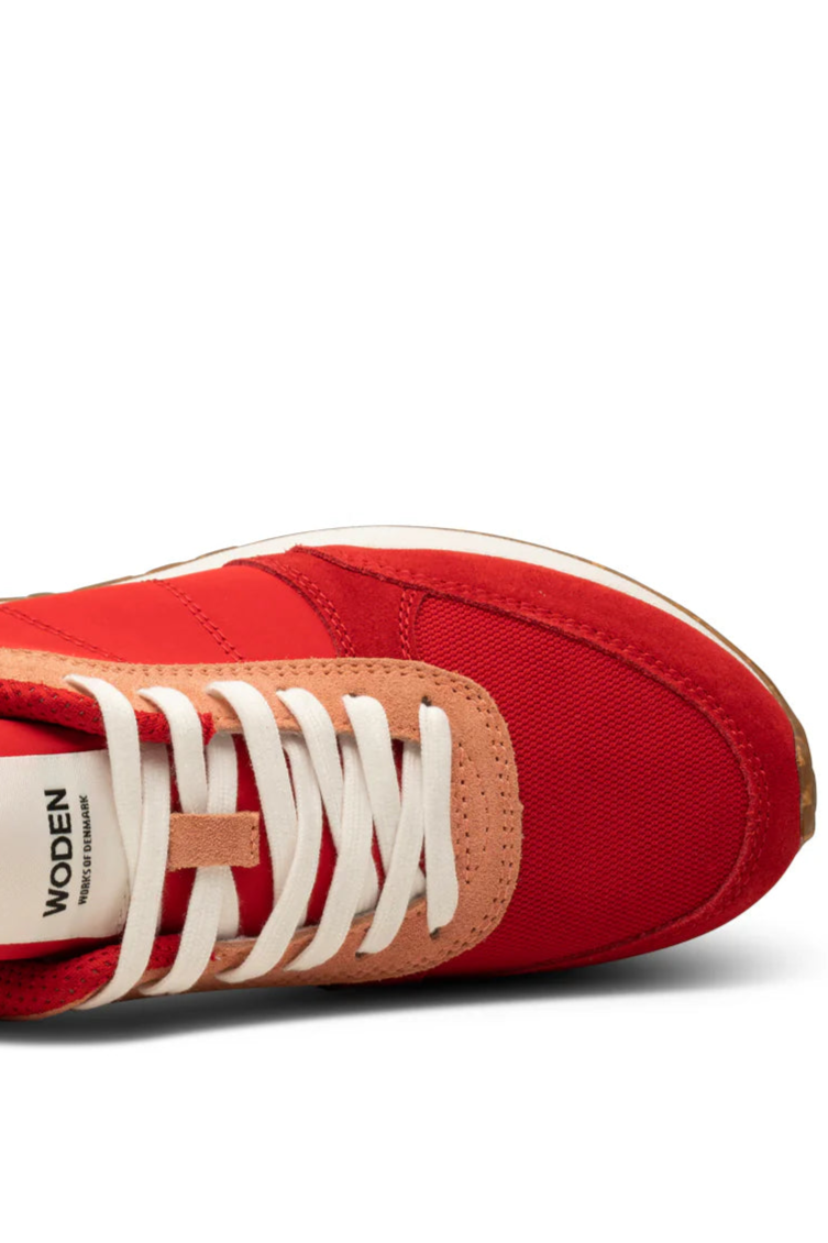 woden ronja sneakers fire red 