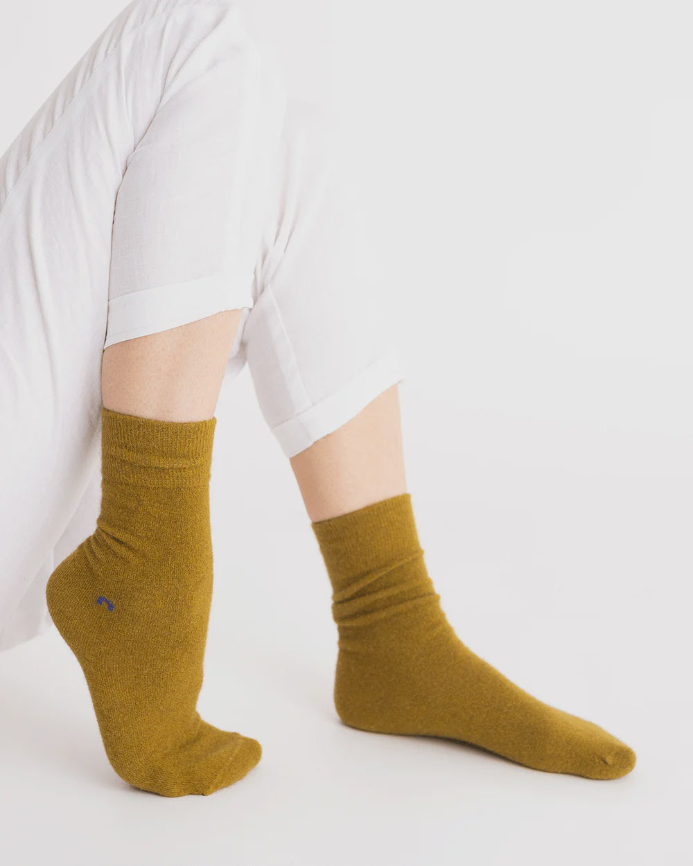 Nooan Hamilton Sock - Ecru Olive