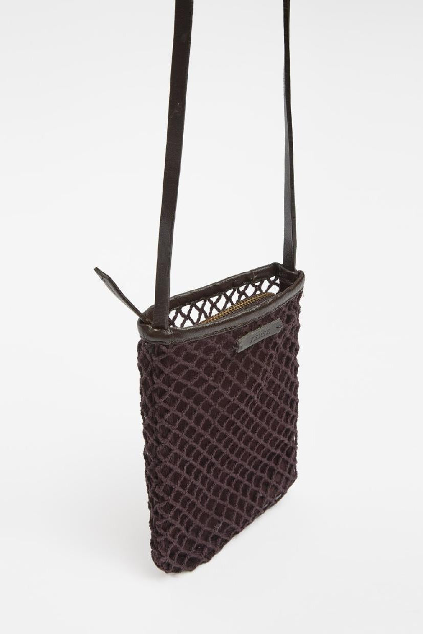 Yerse Mesh Mobile Pouch - Chocolate 42938