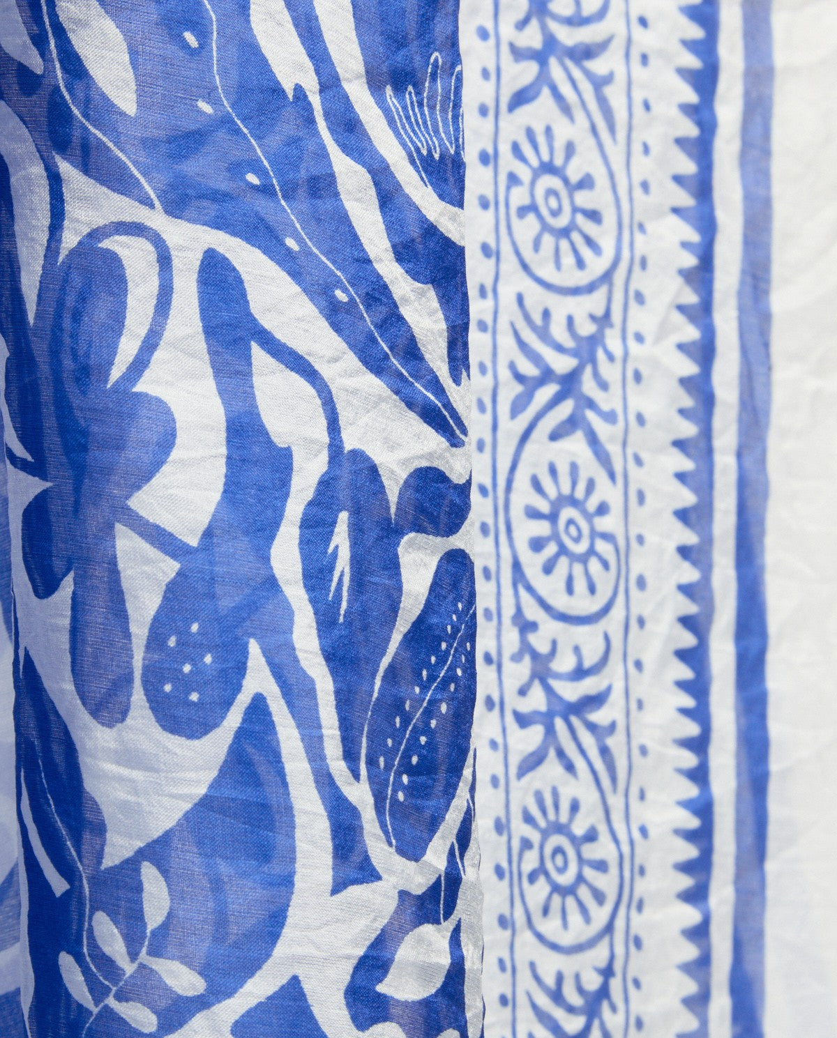 Yerse Silk Scarf - Blue