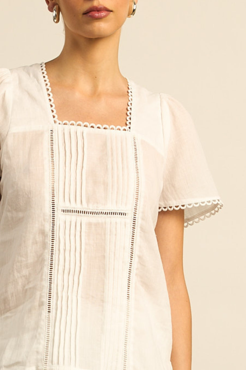 Zoe Kratzmann Yonder Top - Porcelain