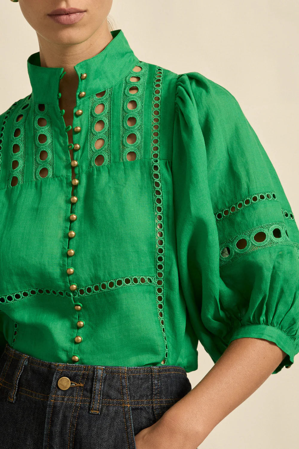 Zoe Kratzmann Cabaret Top - Parrot