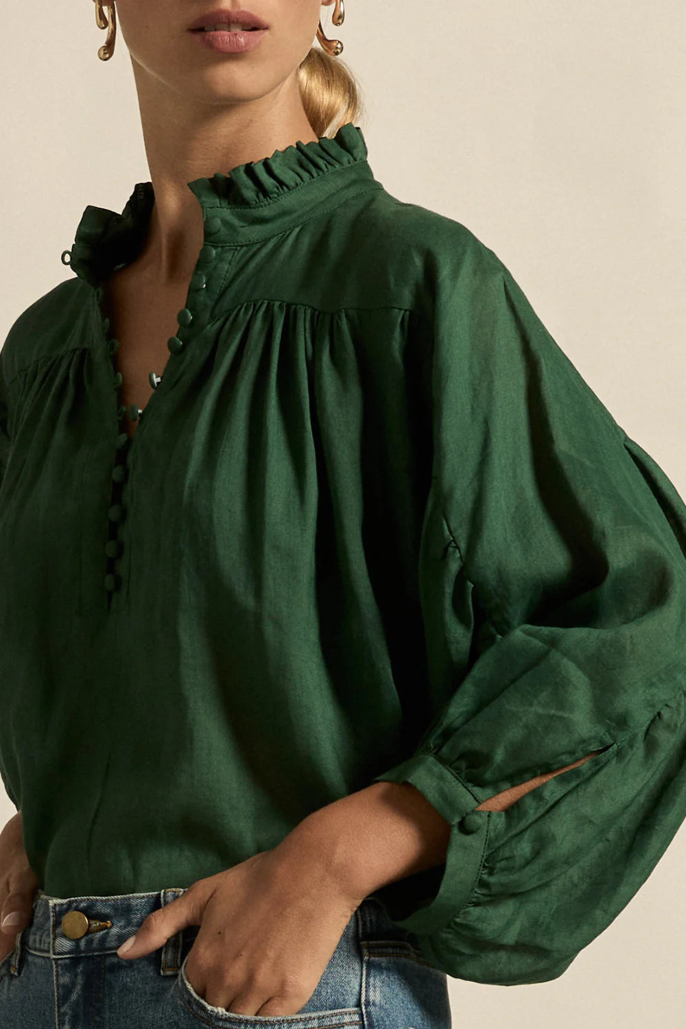 Zoe Kratzmann Crescendo Top - Emerald