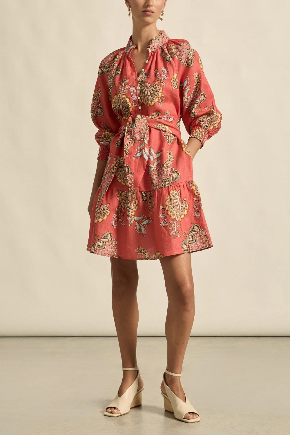 Zoe Kratzmann Elated Dress - K'gari Melon