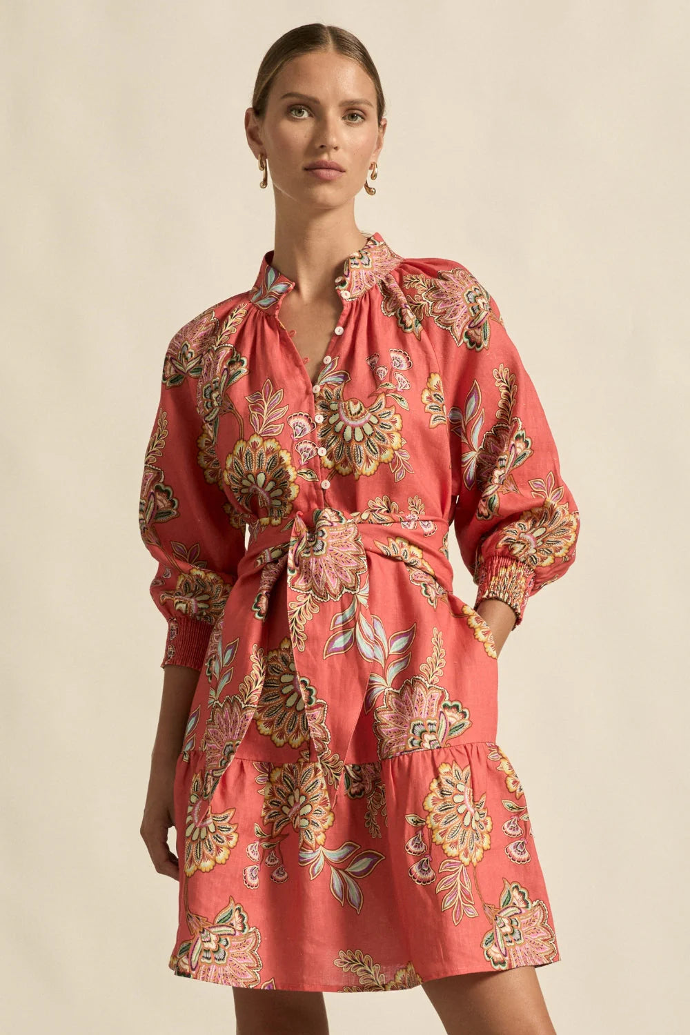 Zoe Kratzmann Elated Dress - K'gari Melon
