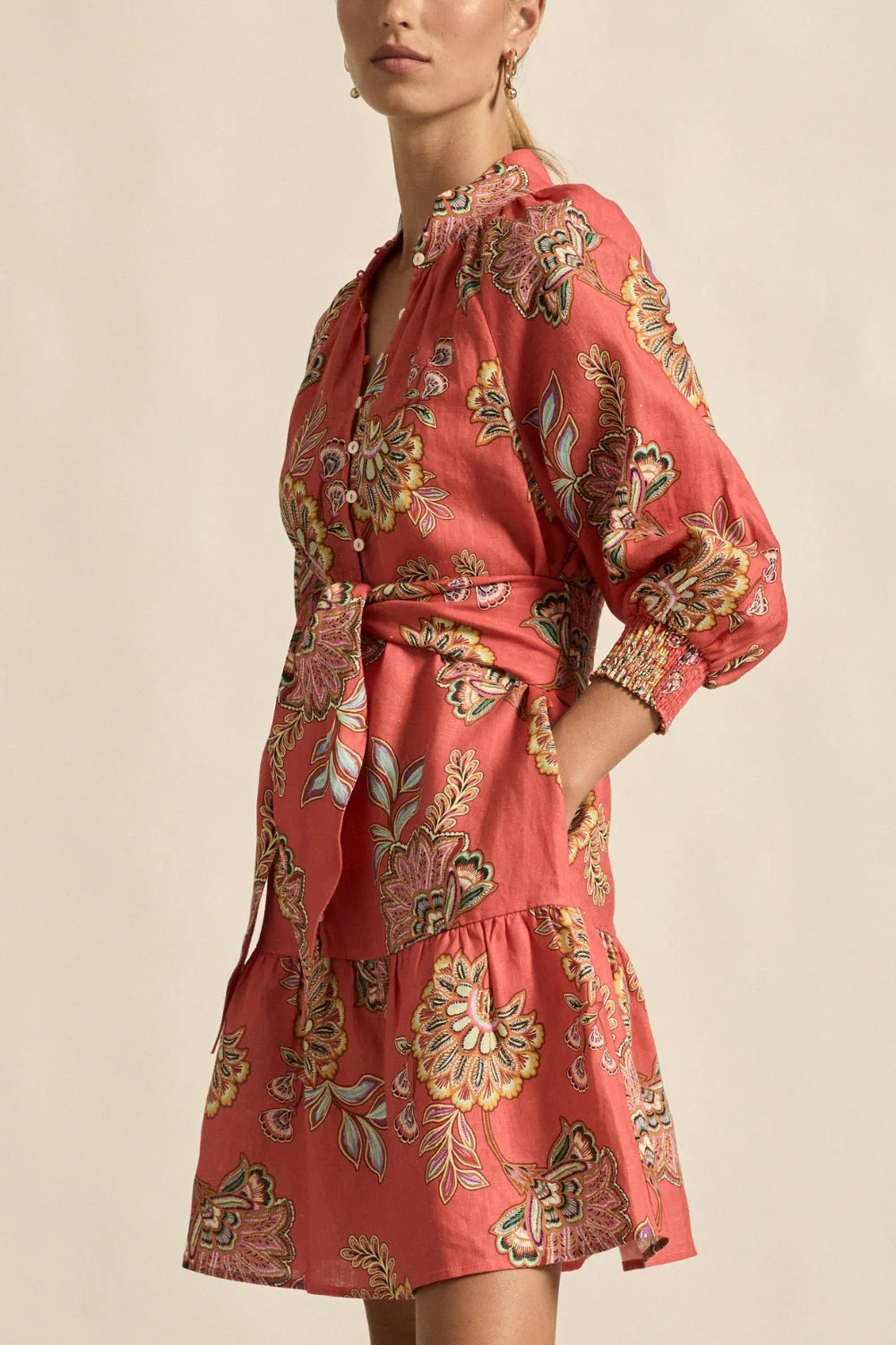 Zoe Kratzmann Elated Dress - K'gari Melon