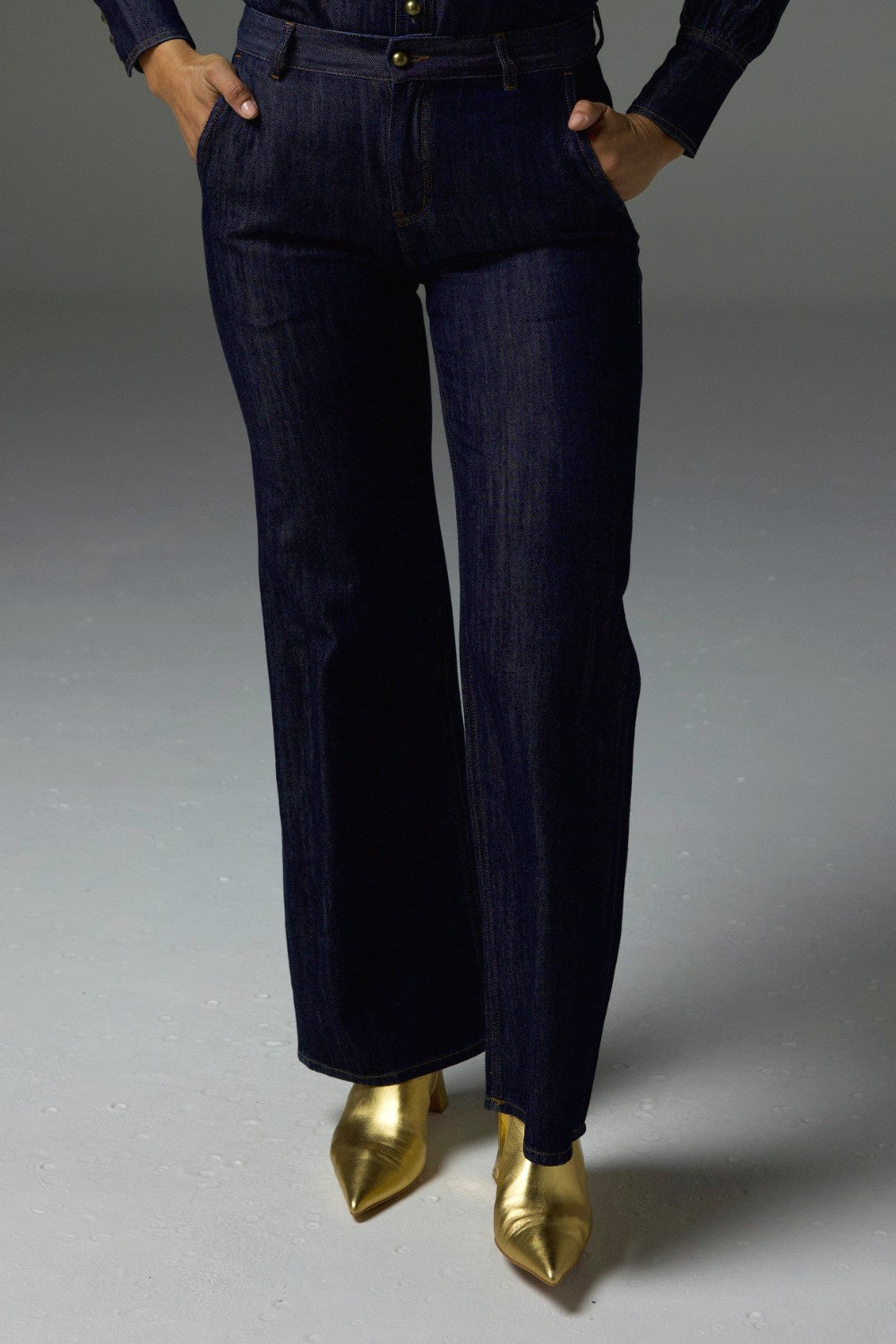 Zoe Kratzmann Hanker Top - Dark Denim