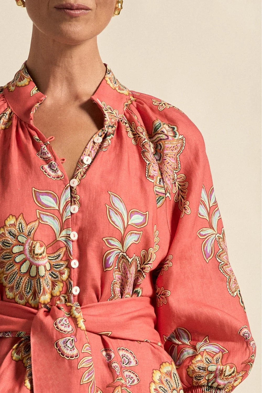 Zoe Kratzmann Flourish Dress - K'gari Melon