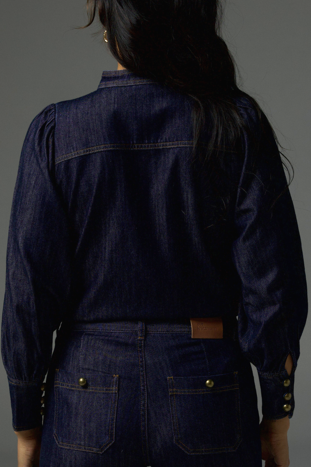 Zoe Kratzmann Hanker Top - Dark Denim