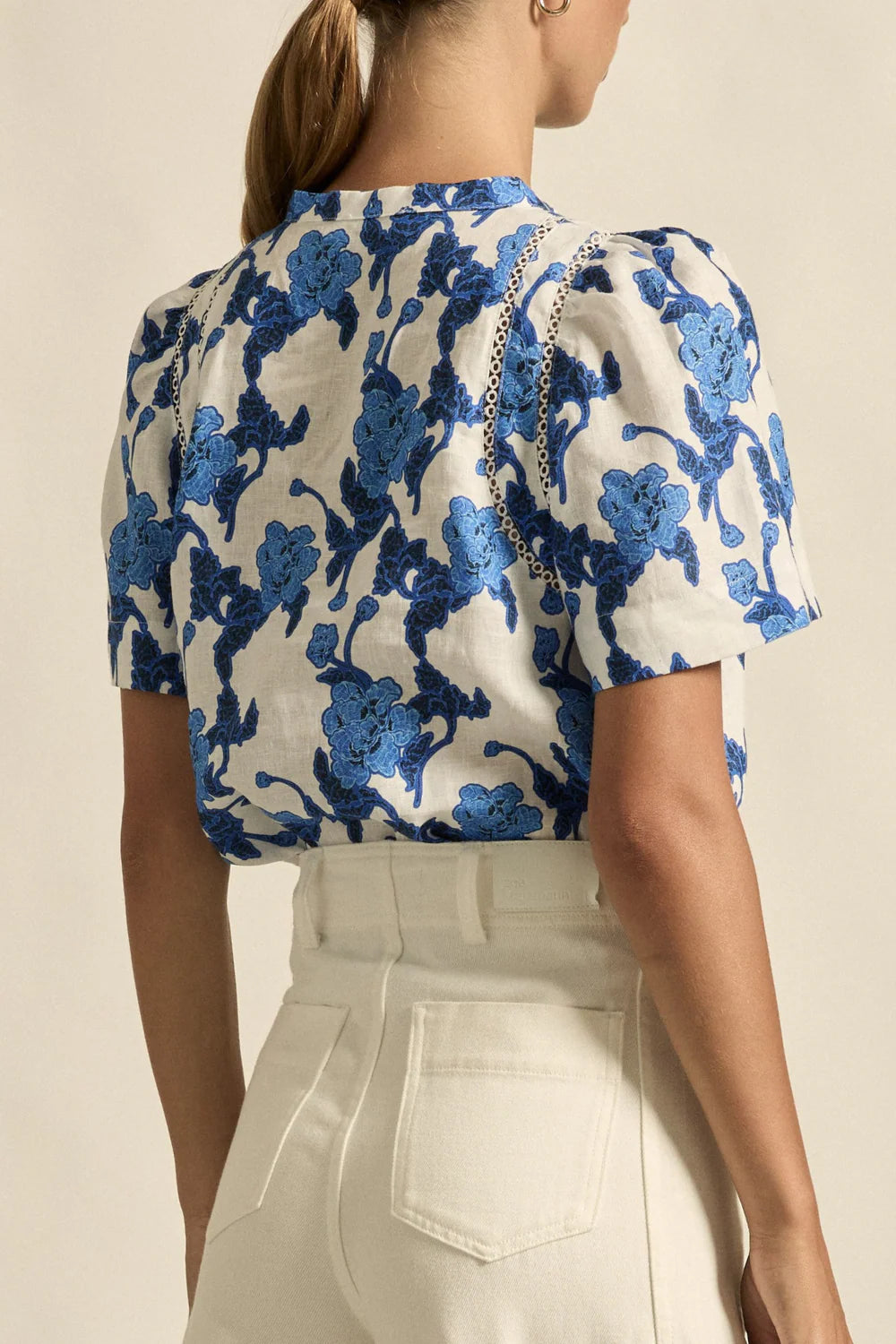 Zoe Kratzmann Recollect Top - Azure Bouquet