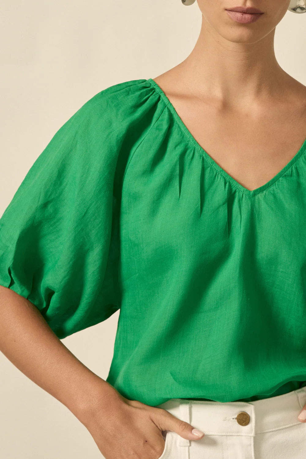 Zoe Kratzmann Trace Top - Parrot