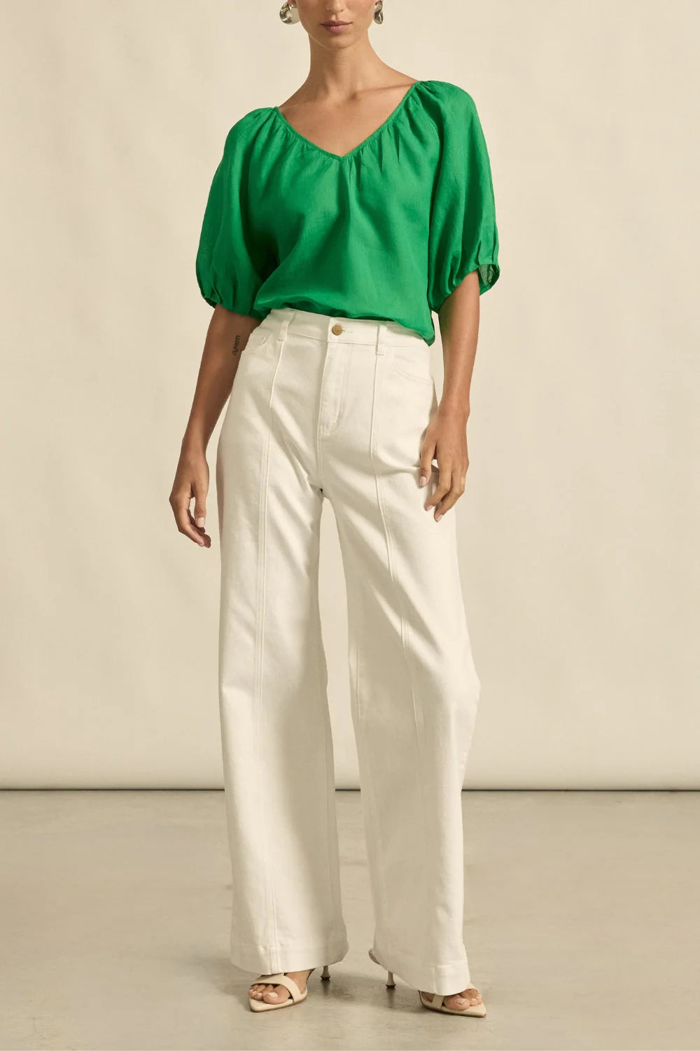 Zoe Kratzmann Trace Top - Parrot