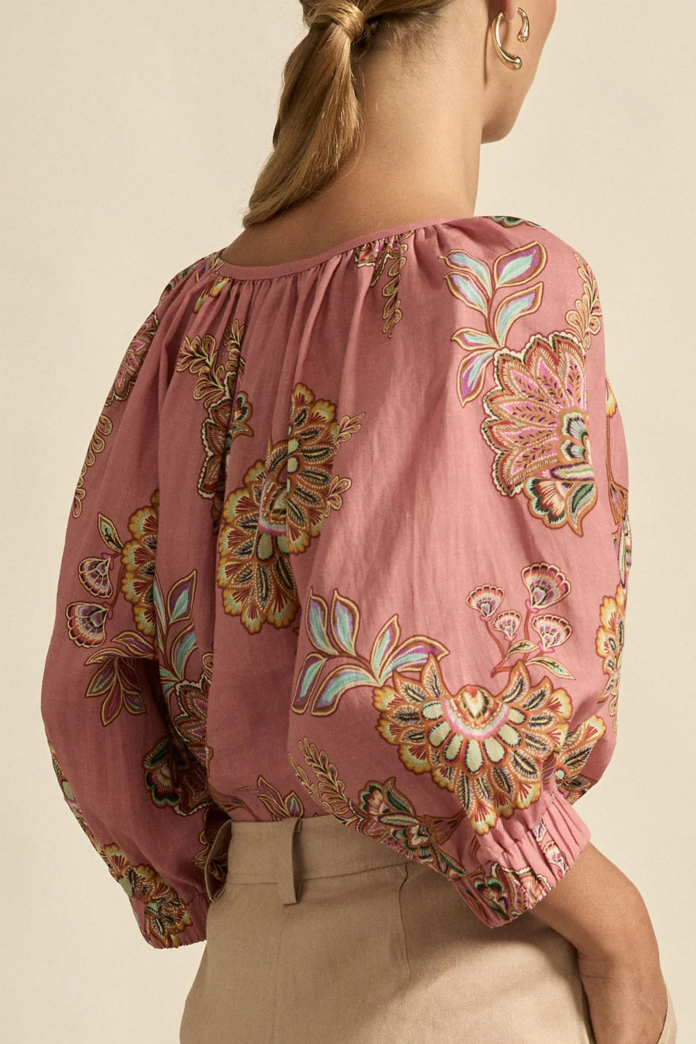 Zoe Kratzmann Tranquil Top - Kgari Bloom